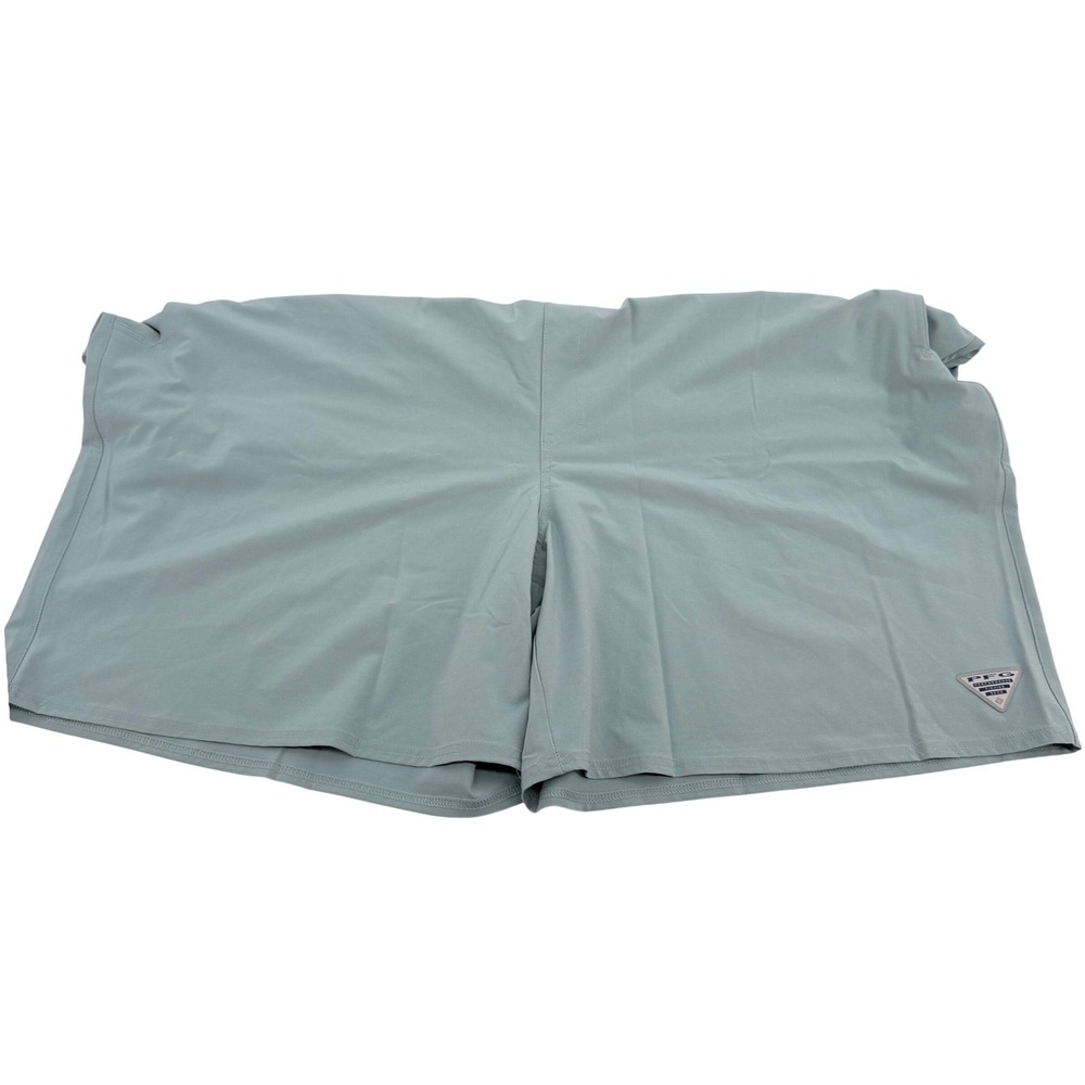 Columbia PFG Shorts Mens 6X Crushed Blue Omni-Shade Performance Fishing Gear NEW - Picture 5 of 14